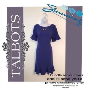 Talbots Stunning Chic Professional Dress Sz6